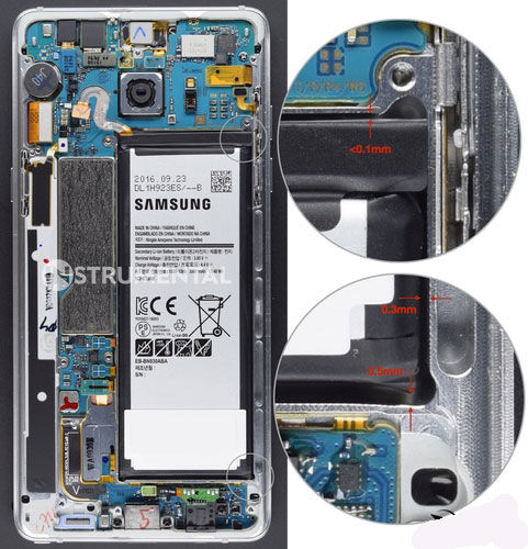 三星Note7爆炸真相 设计过于激进