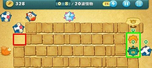 保卫萝卜沙漠9攻略3