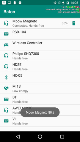 蓝牙设备电量(BatON)完整版截图4